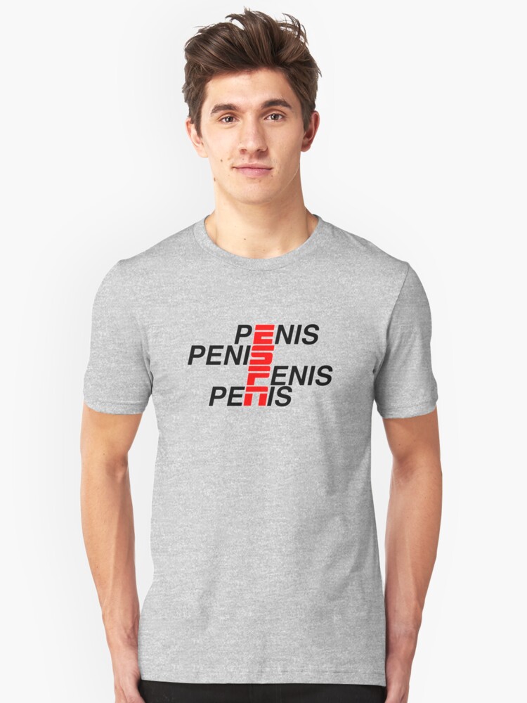 White Penis Shirt