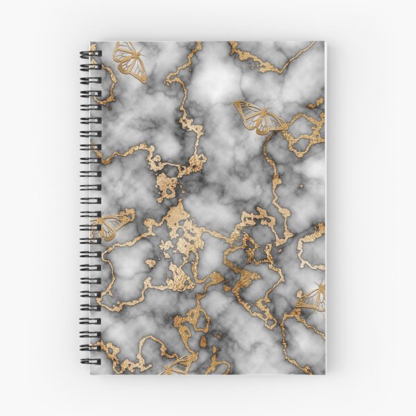 Item preview, Marble Gold Butterfly BlacknWhite designed and sold by llBBJll.