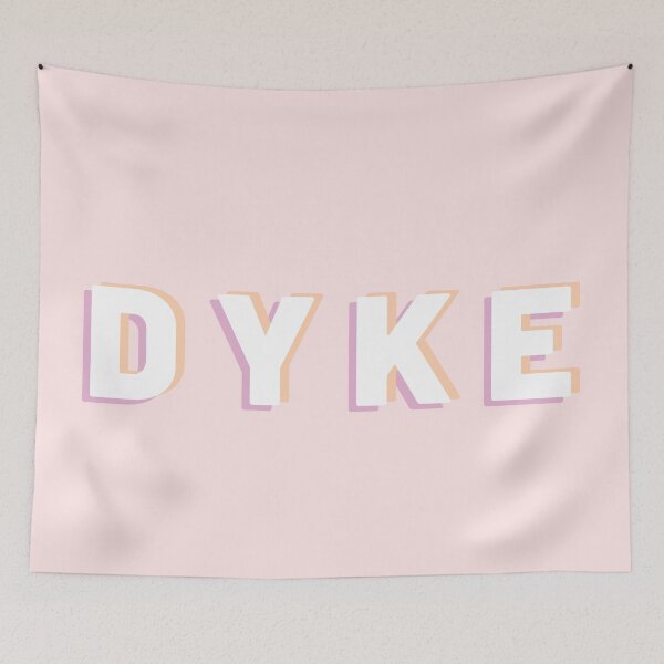 Item preview, Dyke - Dual Color Typography designed and sold by magicae.