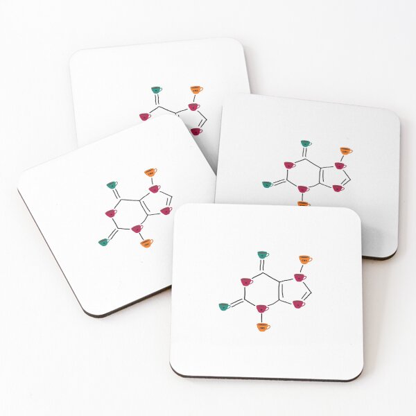 Item preview, caffeine organic molecule designed and sold by Nicole  Desmond.