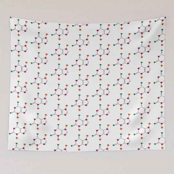 Item preview, caffeine organic molecule designed and sold by Nicole  Desmond.