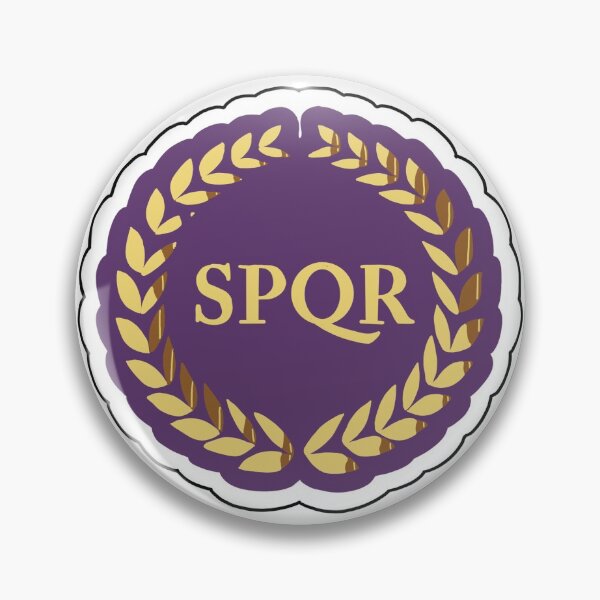 Item preview, SPQR Roman Badge -- Percy Jackson designed and sold by piperdooley.