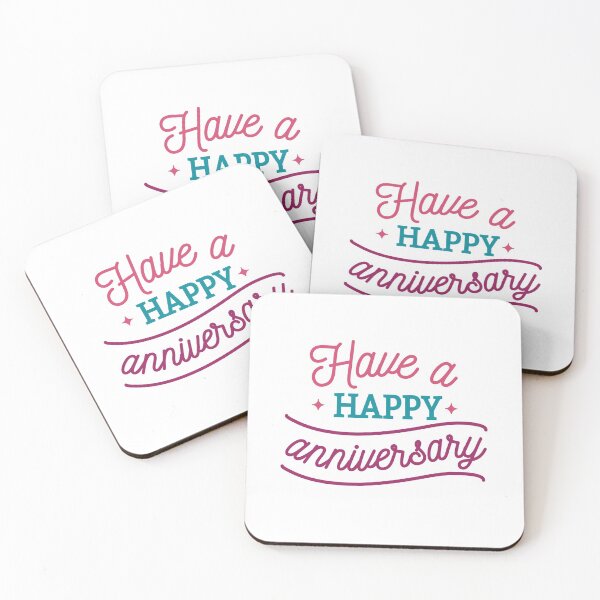 Item preview, Have a happy anniversary designed and sold by BLMK SHOP.