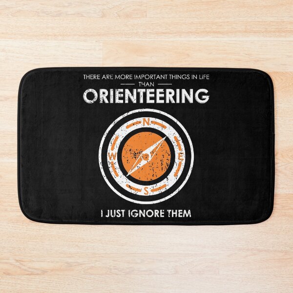 Item preview, More Important Things Compass Orienteering print designed and sold by jakehughes2015.