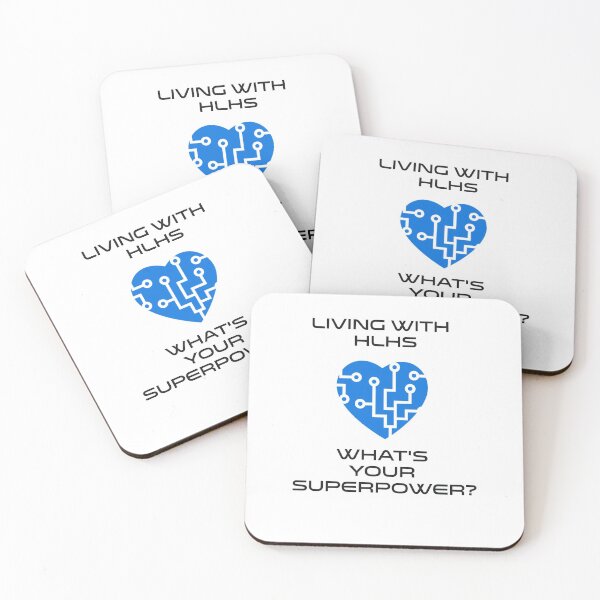Item preview, living with  HLHS ... what's  your  superpower.? designed and sold by AnceMade.
