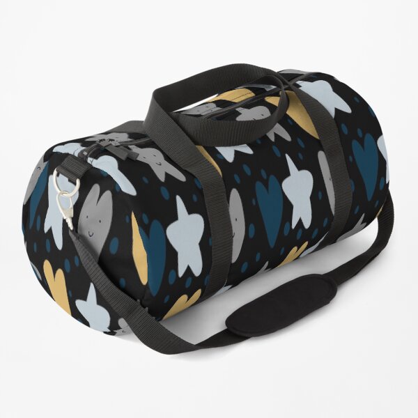 Rainbow Scandinavian Pattern Duffle Bag