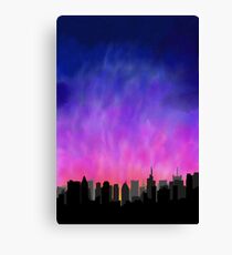 Lienzo New York City Skyline Sunset