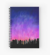 Cuaderno de espiral New York City Skyline Sunset