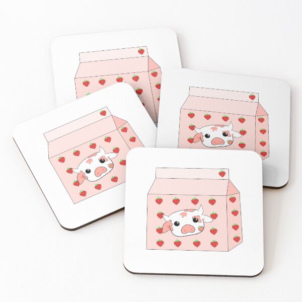 Item preview, Strawberry Cow Milk Carton designed and sold by leilasol.