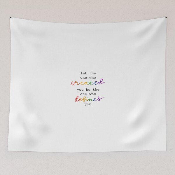Item preview, who defines you designed and sold by Hannah Erwin.