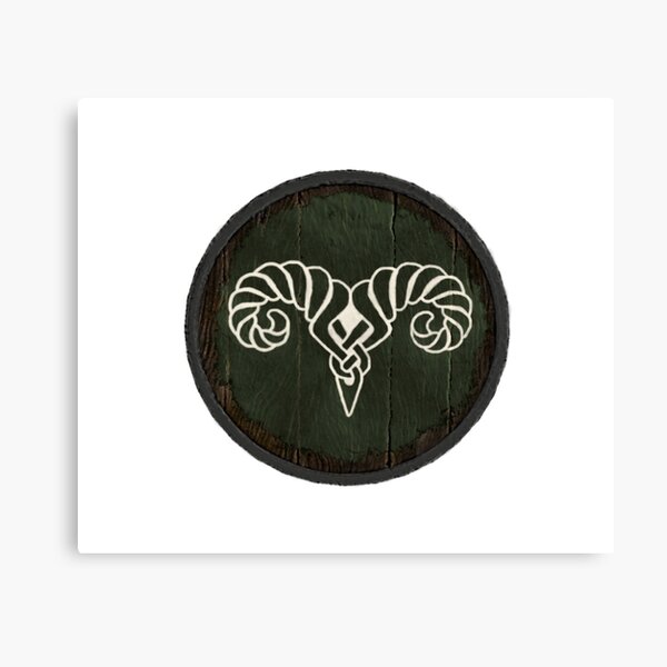 Markarth Shield Canvas Print