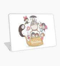 Vinilo para portátil Studio Ghibli Friends