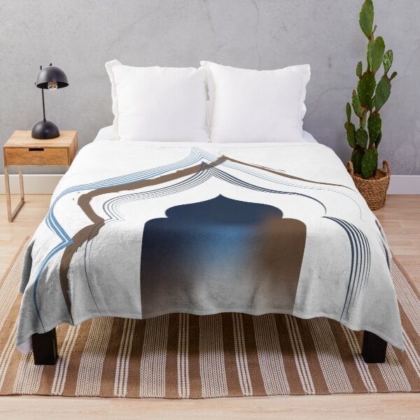 Item preview, Moroccan door classic blue art designed and sold by OutsiderVision.