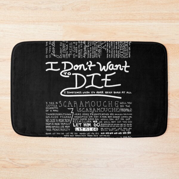 Item preview, I don't want to die designed and sold by fabtop.