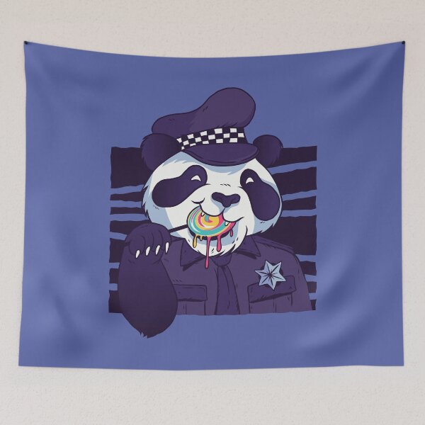 Item preview, Cute Panda Police designed and sold by cutenfunny.