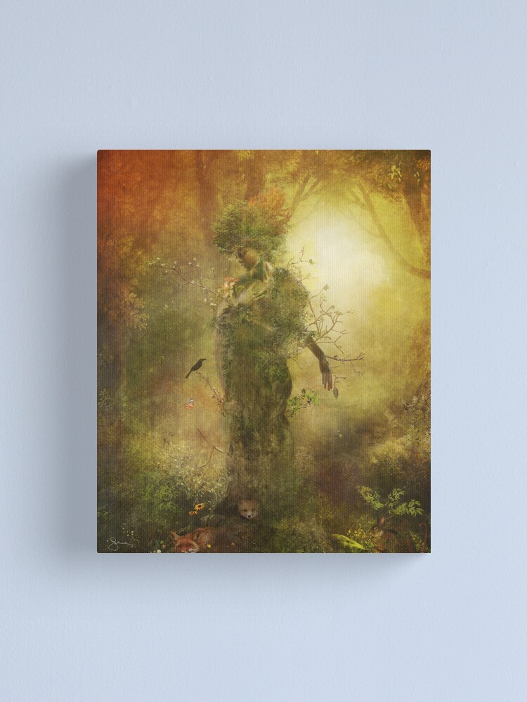 Alternate view of Mother Earth Canvas Print