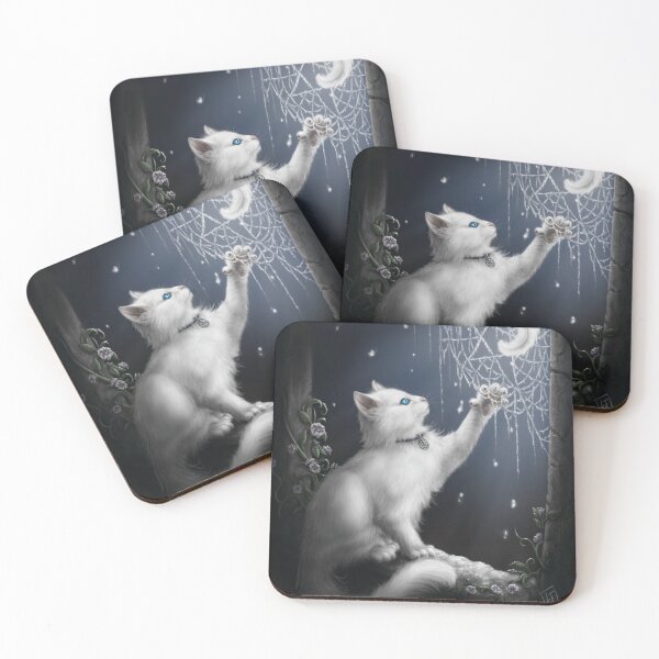 Item preview, Snow Kitten designed and sold by SheBlackDragon.