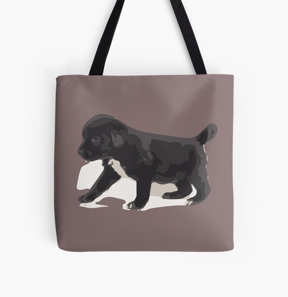 Little dog All Over Print Tote Bag