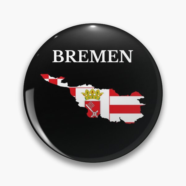 Item preview, Bremen Map Flag, Germany designed and sold by marosharaf.