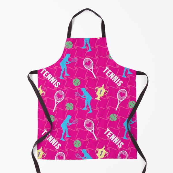 Item preview, Tennis pattern with female tennis players on pink  designed and sold by EvieWoj.