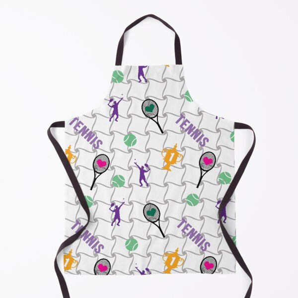 Item preview, Cool tennis pattern on white designed and sold by EvieWoj.