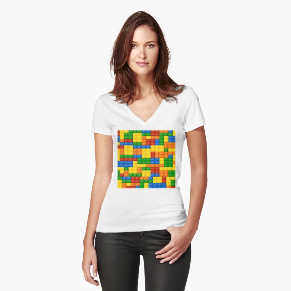 Artikel-Vorschau von Tailliertes T-Shirt mit V-Ausschnitt, designt und verkauft von envycollection.