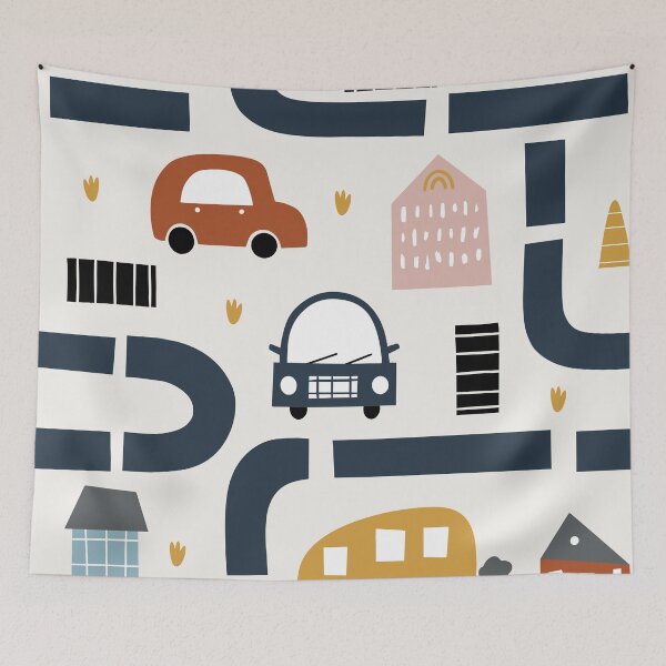 Item preview, Cars and Roads designed and sold by indiebeetees.