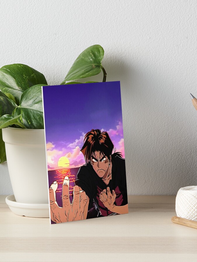 Golden Boy Anime Art Board Print By Remix Redbubble