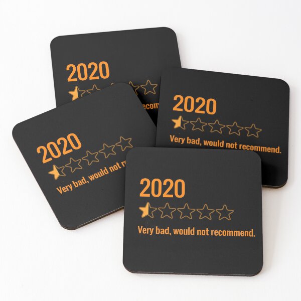 2020 review Coasters (Set of 4)
