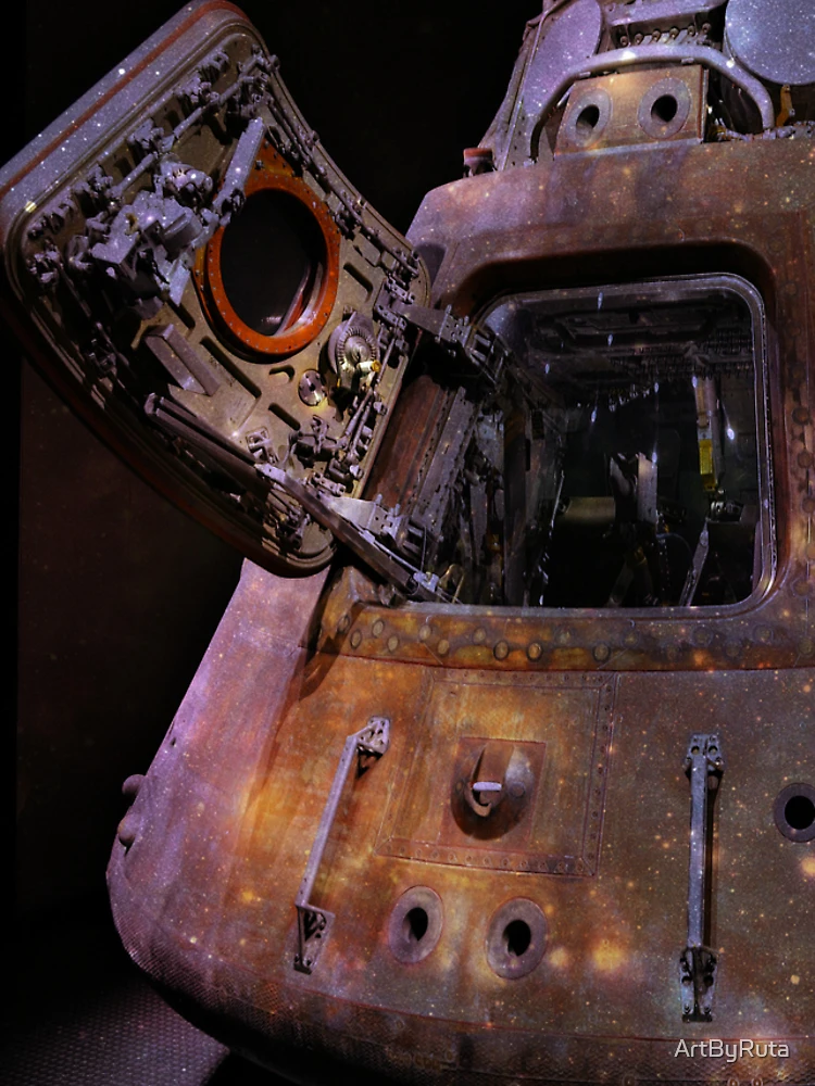 Thumbnail 4 of 4, iPhone Case, Apollo Command Module designed and sold by ArtByRuta.