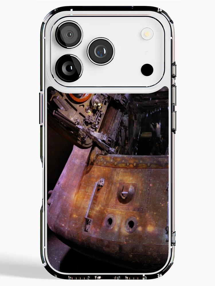 Thumbnail 1 of 5, iPhone Case, Apollo Command Module designed and sold by ArtByRuta.
