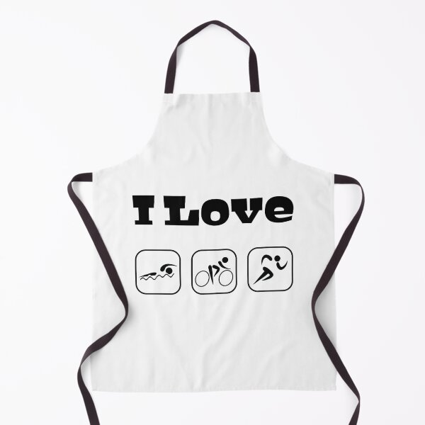 Item preview, I Love Triathlons, Swimming, Cycling, Running designed and sold by 4AllTimes.