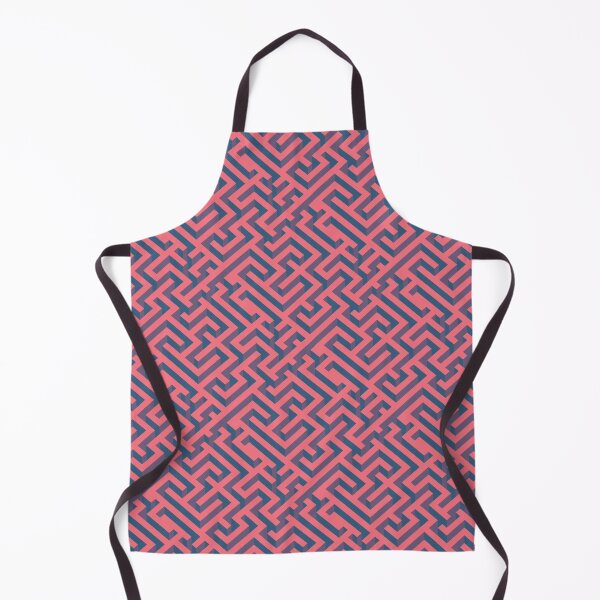 Item preview, A blue and raspberry maze pattern designed and sold by shaune23.