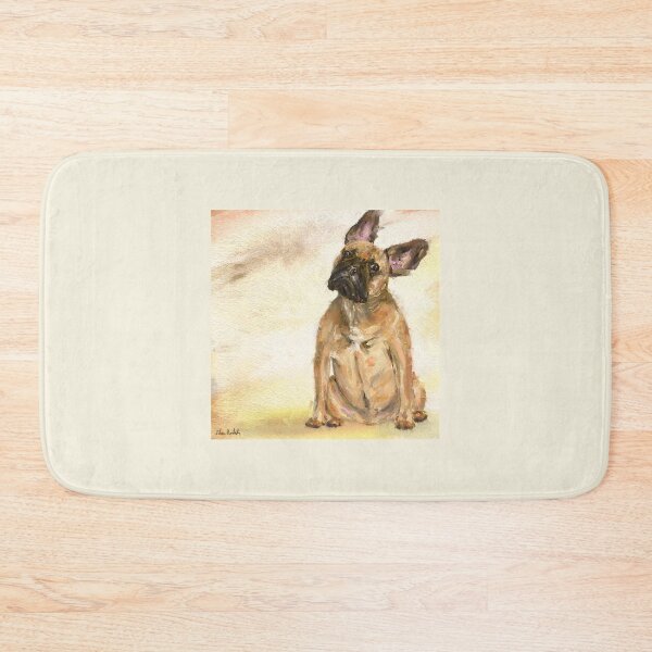 Item preview, French Bulldog Tilting Its Head - Painting  designed and sold by ibadishi.