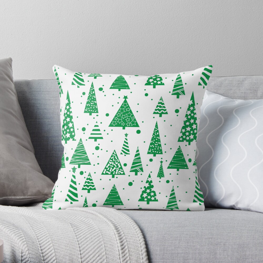 O Christmas Tree Throw Pillow