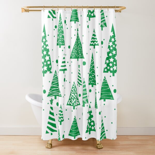 O Christmas Tree Shower Curtain