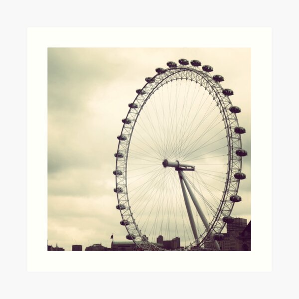 London Eye Art Print