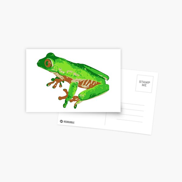 La grenouille Carte postale