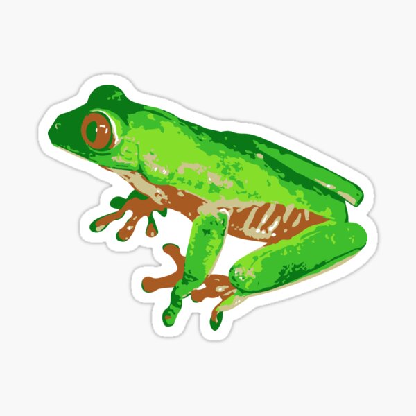La grenouille Sticker