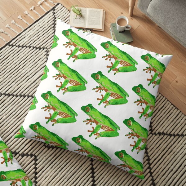 La grenouille Coussin de sol