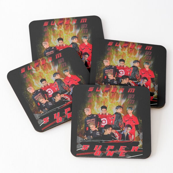 Item preview, SUPERM SUPER ONE T-SHIRT STICKERS FUTURISTIC MARK BAEKHYUN KAI TAEYONG TAEMIN TEN LUCAS designed and sold by marhaly.