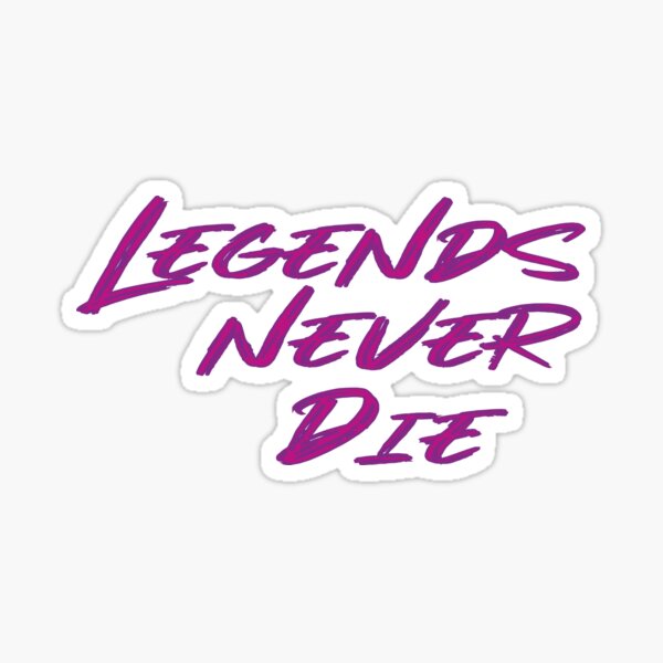 Juice Wrld Legends Never Die Sticker
