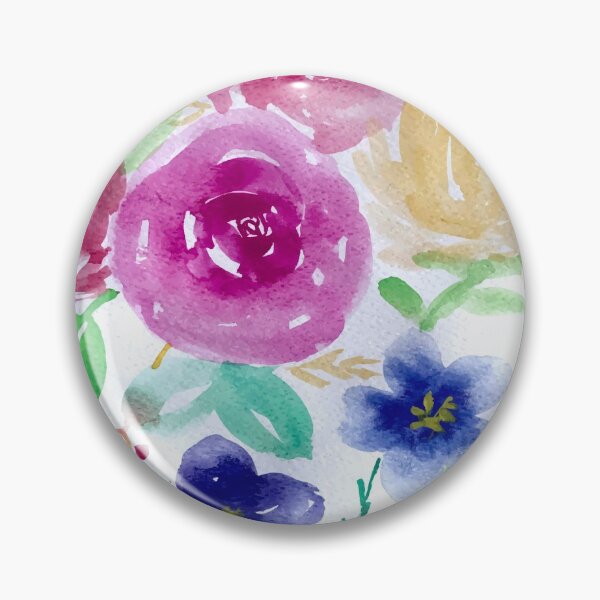 Item preview, Watercolor large Floral Bouquet designed and sold by Harpley Design Studio.