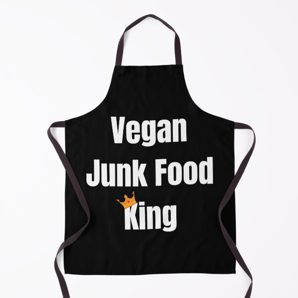 Item preview, Vegan Junk Food King with Crown designed and sold by WhimsicaliTee.