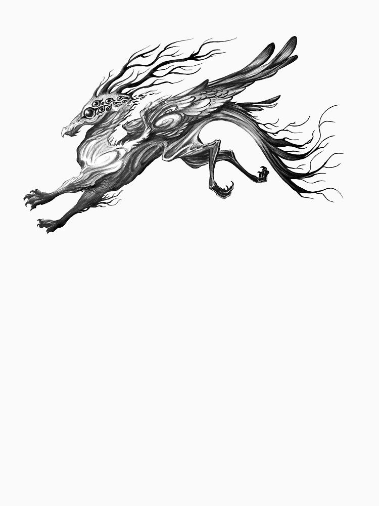 Thumbnail 7 von 7, Classic T-Shirt, Verwunschener Drache designt und verkauft von Koryo-.