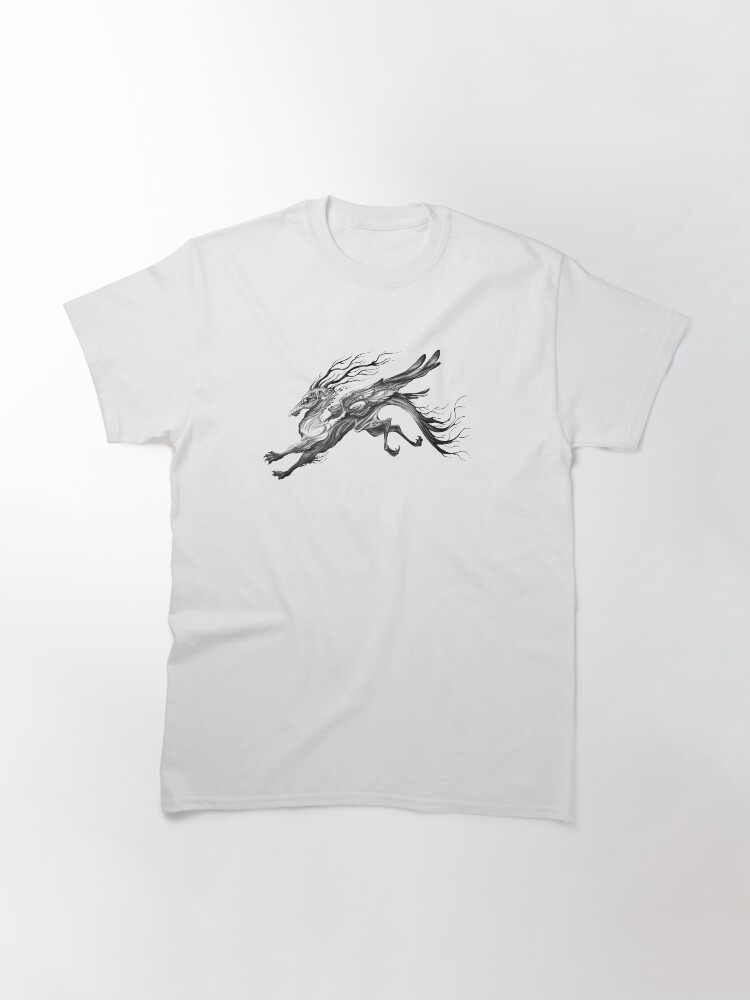 Thumbnail 3 von 7, Classic T-Shirt, Verwunschener Drache designt und verkauft von Koryo-.