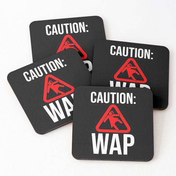 Item preview, Caution WAP Wet Ass Pussy Slippery Floor designed and sold by wrestletoys.