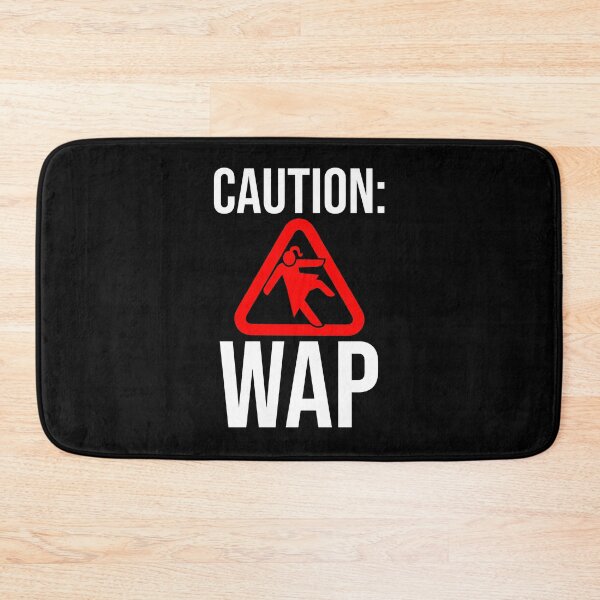 Item preview, Caution WAP Wet Ass Pussy Slippery Floor designed and sold by wrestletoys.
