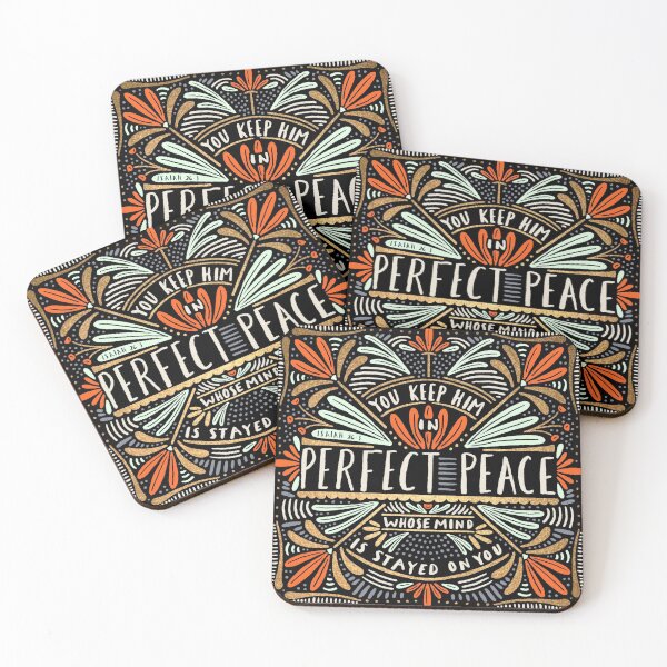 Item preview, You keep him in perfect peace designed and sold by inkblotcreative.