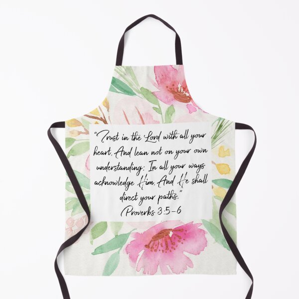 Item preview, Trust in the Lord with all your heart | Proverbs 3:5,6 | Scripture Art designed and sold by Harpley Design Studio.